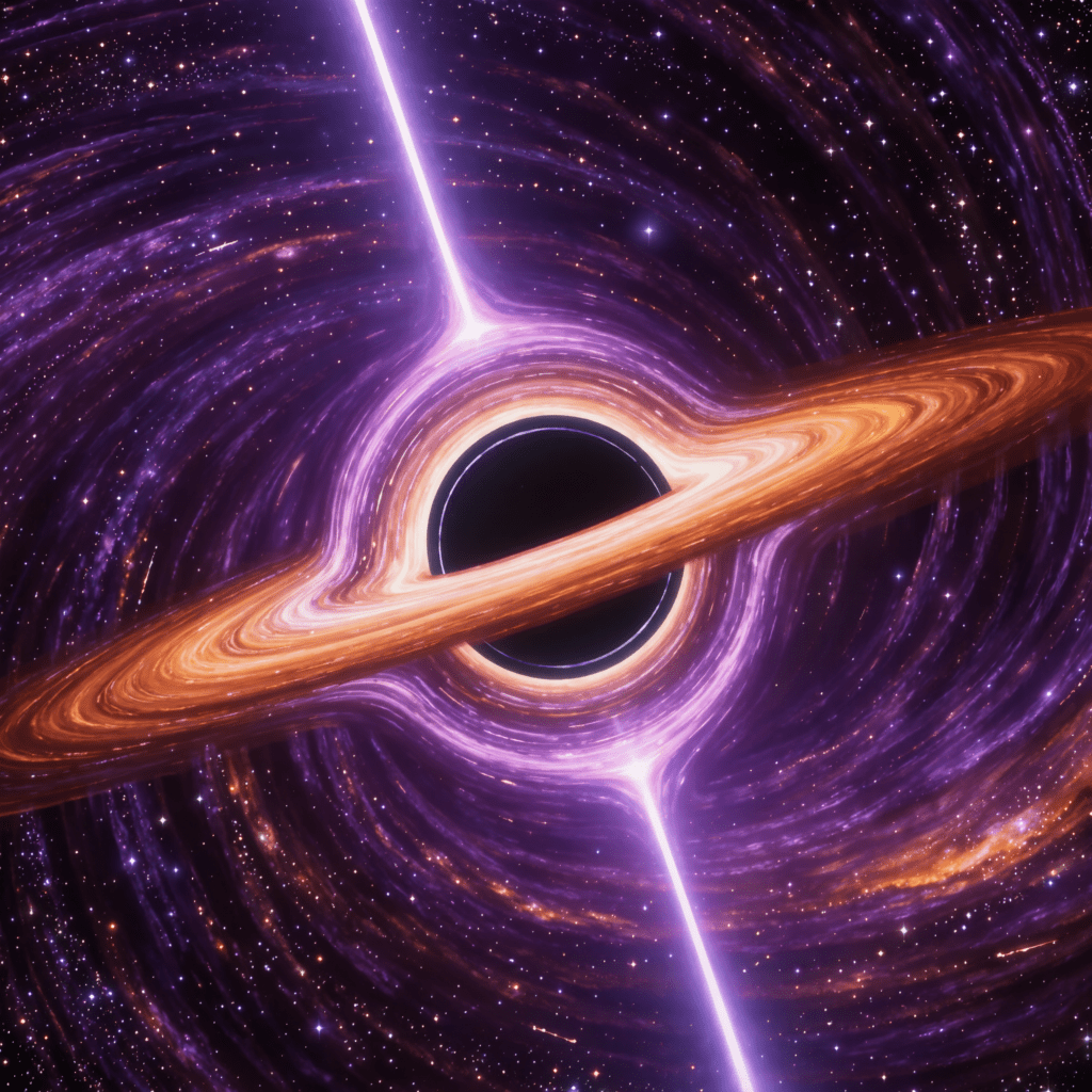 Buco nero supermassiccio con venti potenti