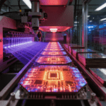 Fabbrica di semiconduttori cinese con wafer di chip