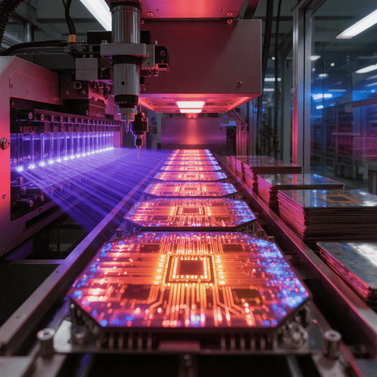 Fabbrica di semiconduttori cinese con wafer di chip