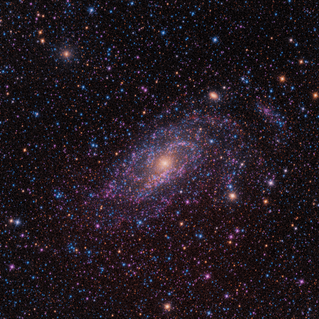 Immagine di mezzo milione di galassie nello spazio profondo