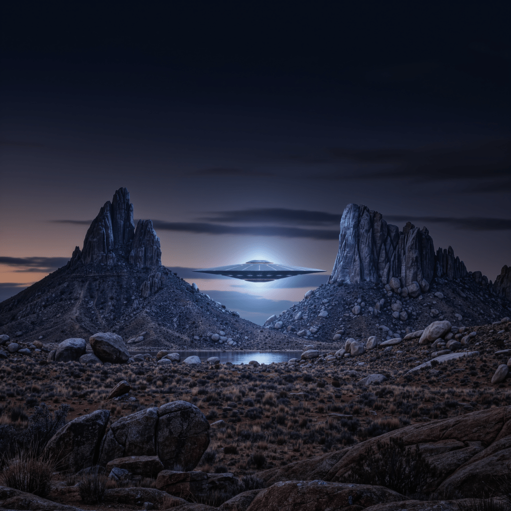 Oggetto sferico misterioso tra le montagne di Ensenada