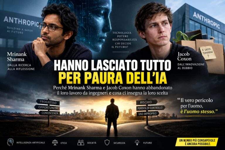 Quando chi costruisce l’Intelligenza Artificiale decide di fermarsi: il caso Sharma e Coxon